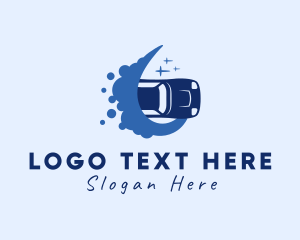 Automotive - Car Cleaning Splash logo design