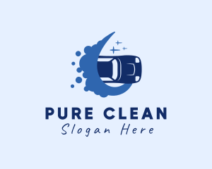 Car Cleaning Splash logo design