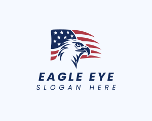 American Patriot Eagle logo design