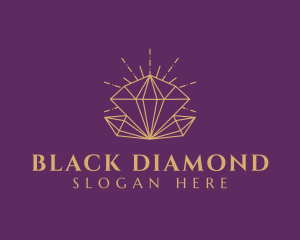 Diamond Crystal Jewelry logo design