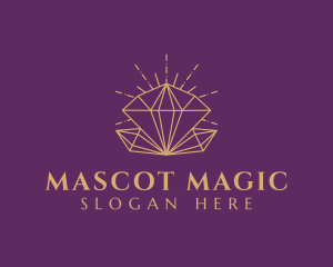 Diamond Crystal Jewelry logo design