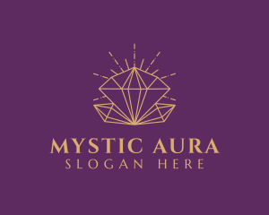 Diamond Crystal Jewelry logo design