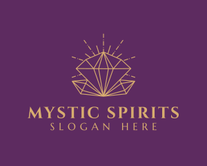 Diamond Crystal Jewelry logo design