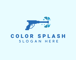 Water Pressure Washing Cleaner logo design