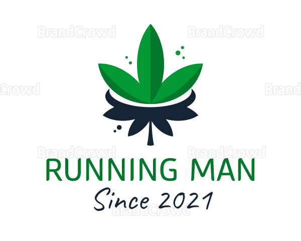 Marijuana Leaf Plant Logo