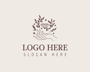 Luxe - Luxury Diamond Gift logo design