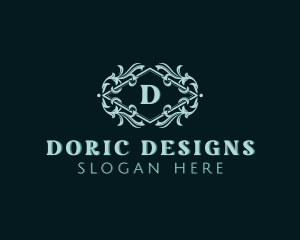 Ornament Floral Decoration logo design