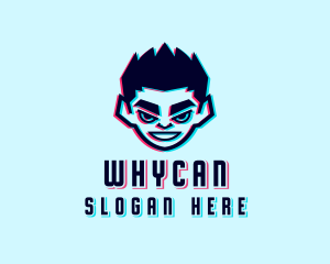 Game Streamer Boy  logo design