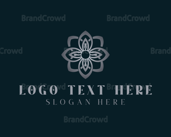 Fashion Floral Jewelry Logo