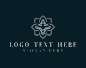 Feminine - Fashion Floral Jewelry logo design