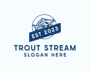Trout - Trout Fish Marine logo design