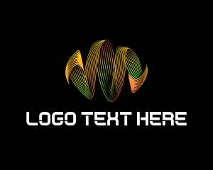 Swirl - Wave Motion Swirl logo design