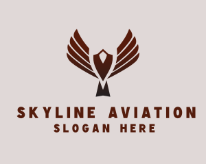 Flight - Avian Bird Flight logo design