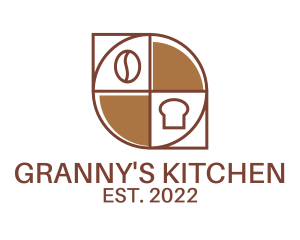 Coffee Bread Kitchen logo design