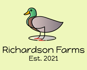 Mallard Duck Farm logo design