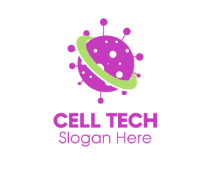 Cell - Digital Virus Defense logo design