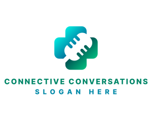 Dialogue - Mic Healthcare Podcast logo design