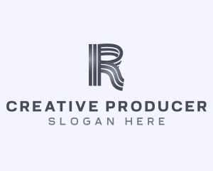 Producer - Film Studio Production Letter R logo design