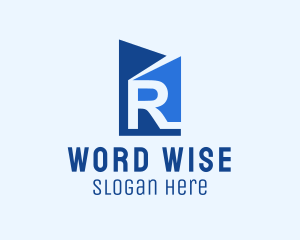 Literacy - R Book Club logo design