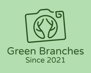 Branches - Camera Lens Branches logo design