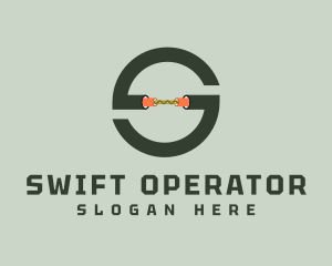 Operator - Cable Wire Letter S logo design