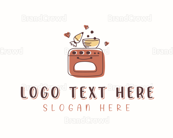 Bakery Oven Baking Logo