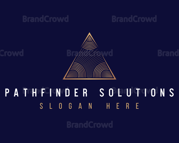 Pyramid Triangle Investment Logo