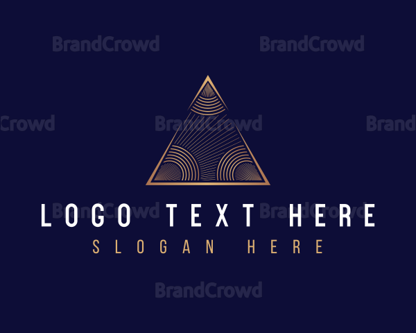 Pyramid Triangle Investment Logo