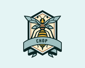 Hornet Bee Insect Logo