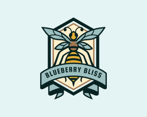 Hornet Bee Insect logo design