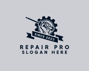 Screwdriver Auto Repair logo design