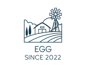 Agriculture Crop Farmhouse logo design