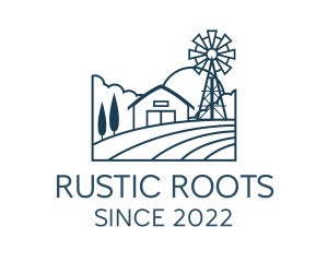 Rural - Agriculture Crop Farmhouse logo design