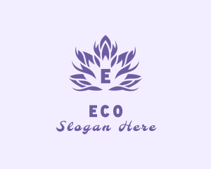 Plant - Organic Flower Lotus logo design