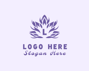 Lotus - Organic Flower Lotus logo design