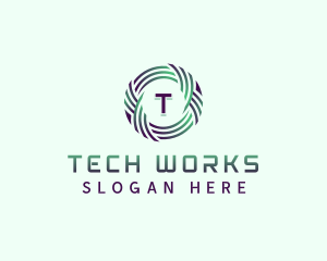 Cyber Tech IT logo design