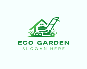 Greenery - Lawn Mower Landscaping logo design
