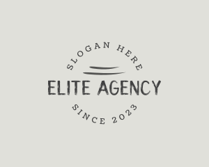 Agency - Hipster Agency Store logo design