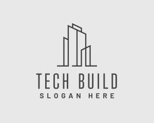 Infrastructure - Building Infrastructure Property logo design