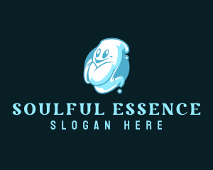 Soul - Fun Spooky Ghost logo design