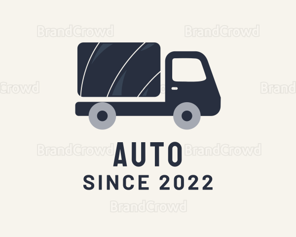 Logistics Delivery Truck Logo