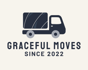 Logistics Delivery Truck logo design