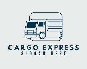 Automotive Cargo Truck logo design