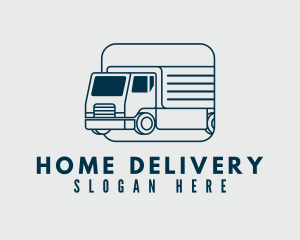 Automotive Cargo Truck logo design