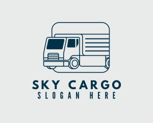 Automotive Cargo Truck logo design