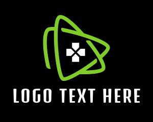 Games - Green Triangle Gaming logo design