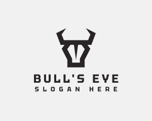 Bull Horn Bison logo design