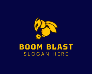 Hornet Bomb Gamer logo design