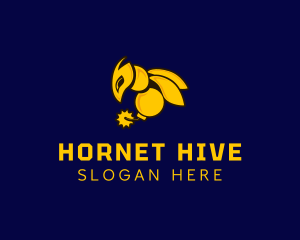 Hornet - Hornet Bomb Gamer logo design