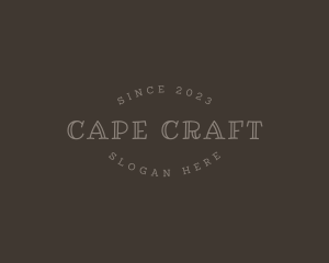 Simple Craft Business logo design